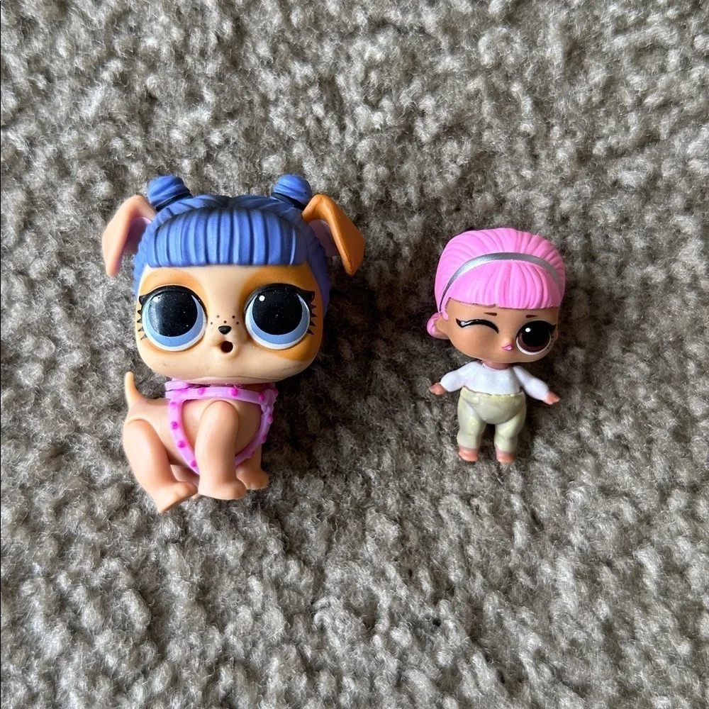 L.O.L. Surprise! Dolls Set - Pink, Purple, Orange, White